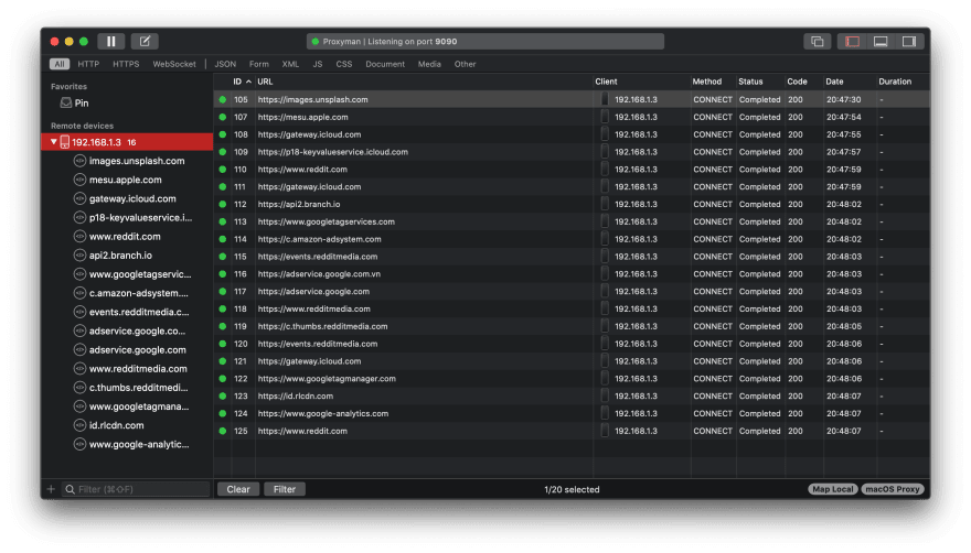 Change HTTP status codes for UI testing