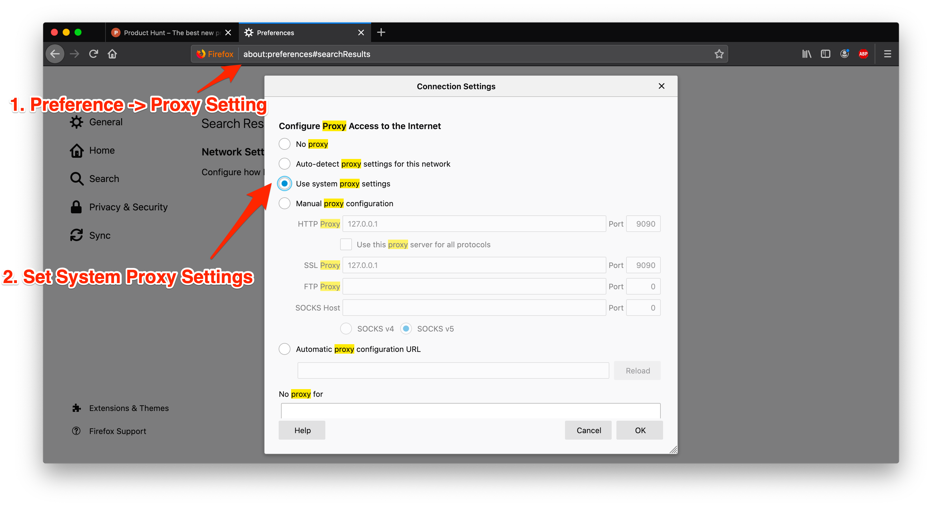 SSL Debugging with Firefox